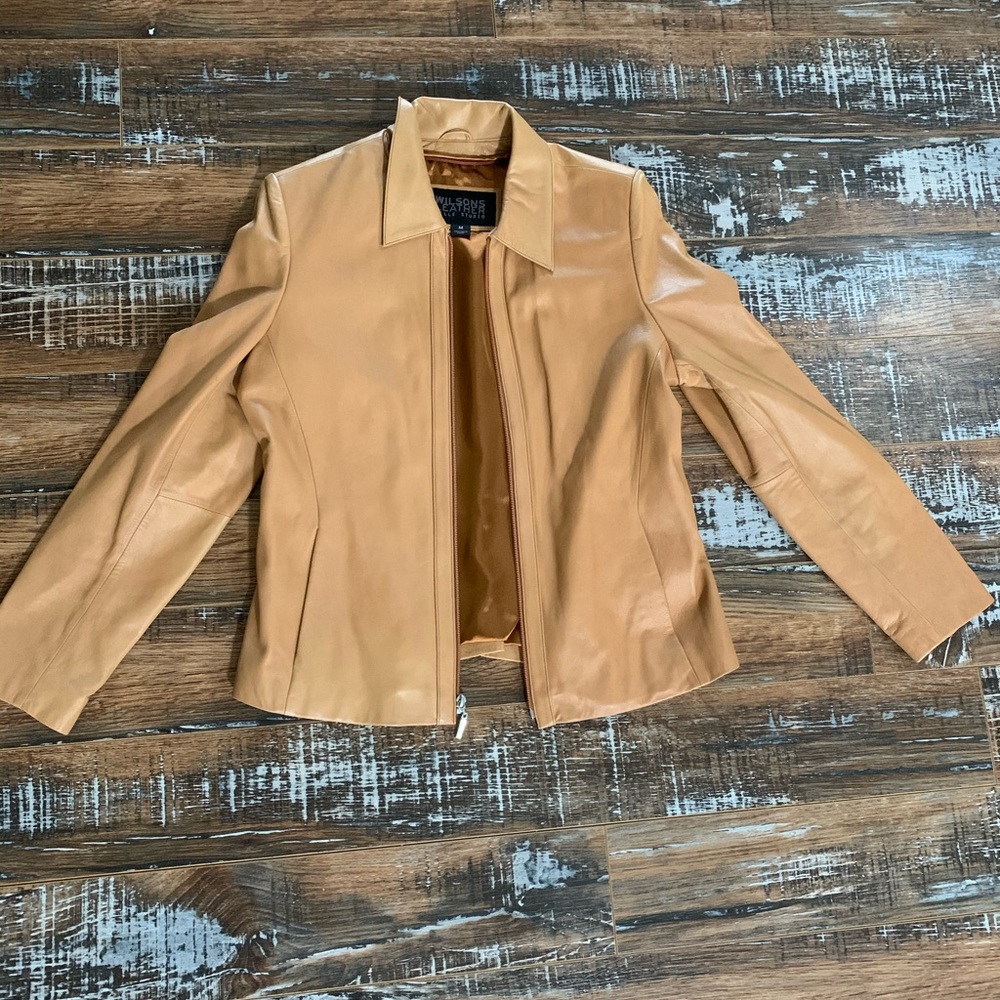 Leather jacket